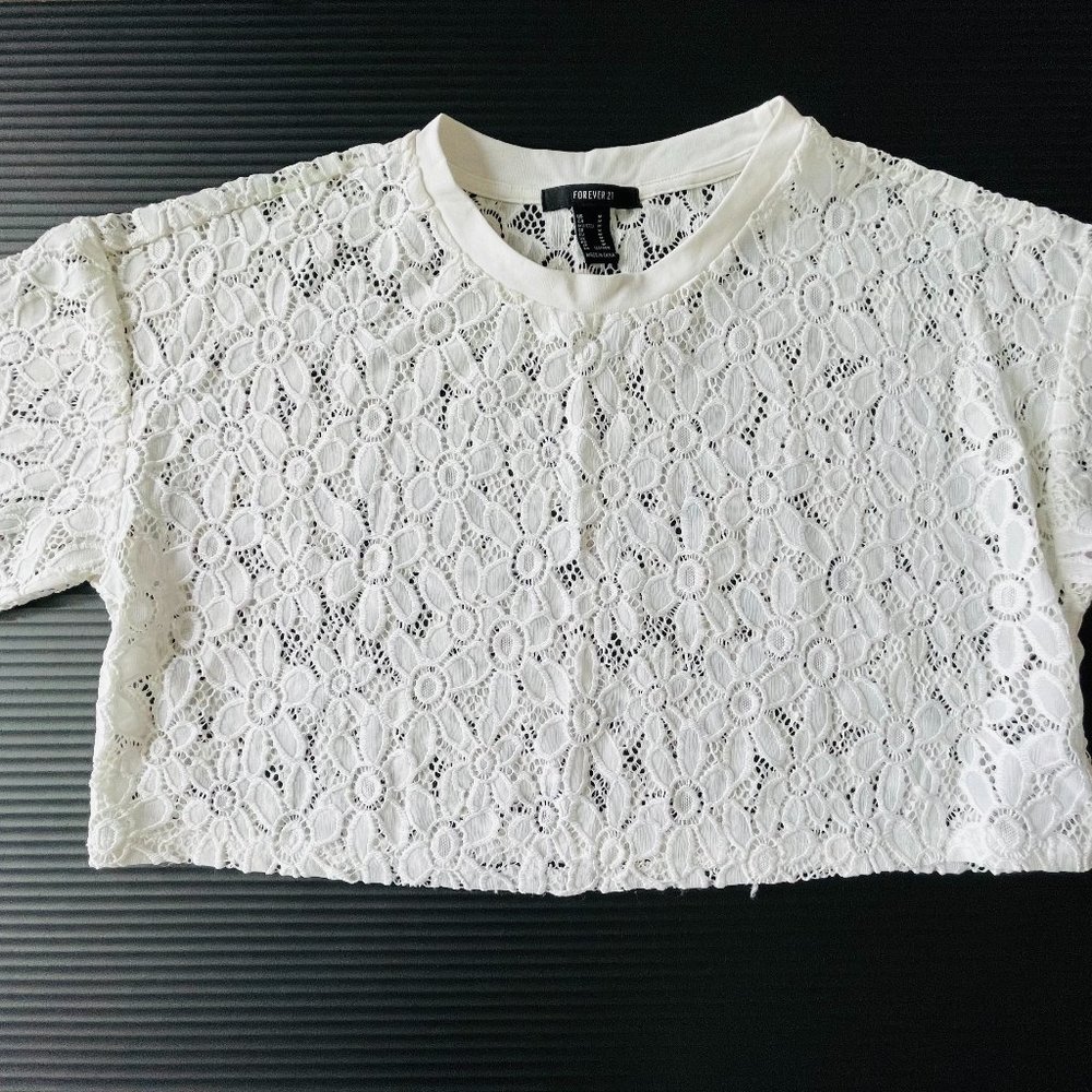 Forever 21, Medium, White